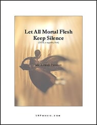 Let All Mortal Flesh Keep Silence SATB choral sheet music cover Thumbnail